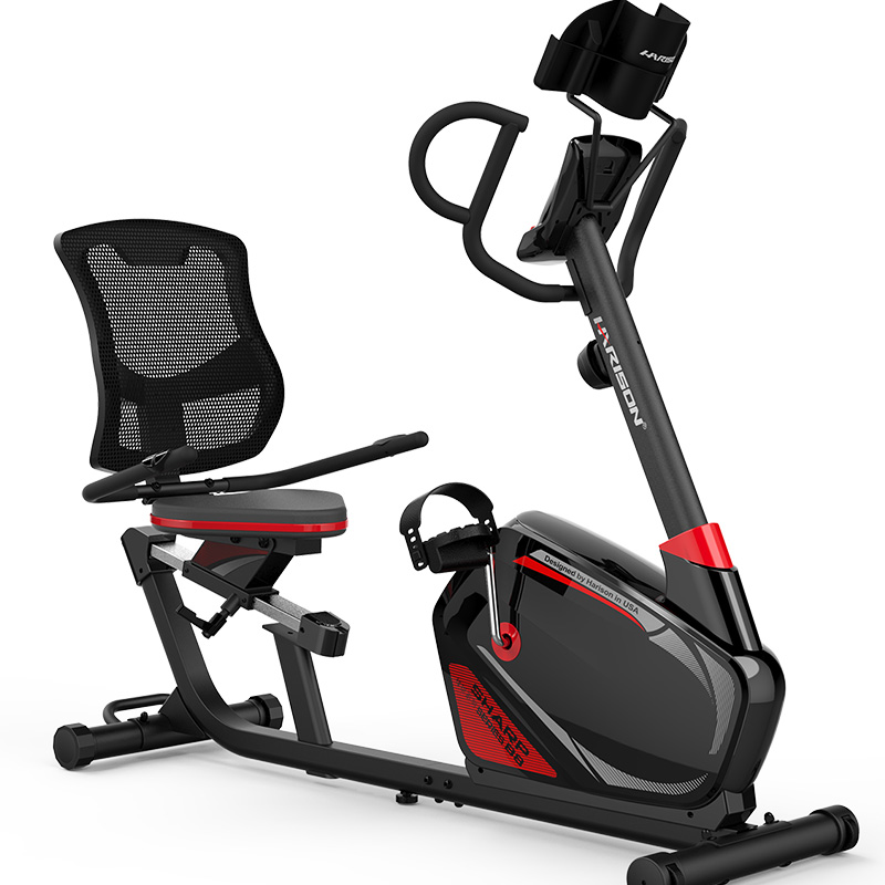 exercise bike with seat back