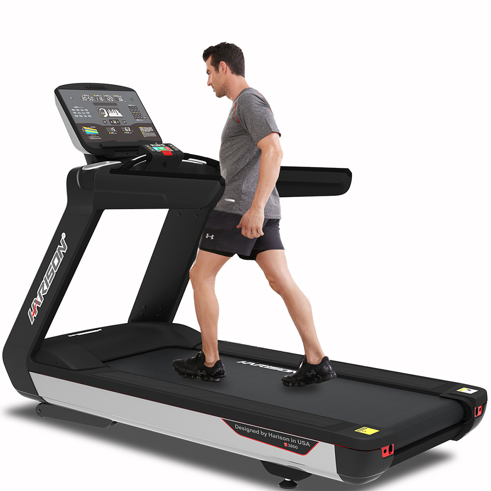 T3800 Commercial Treadmill with 1000mm Carrier Level Running Area