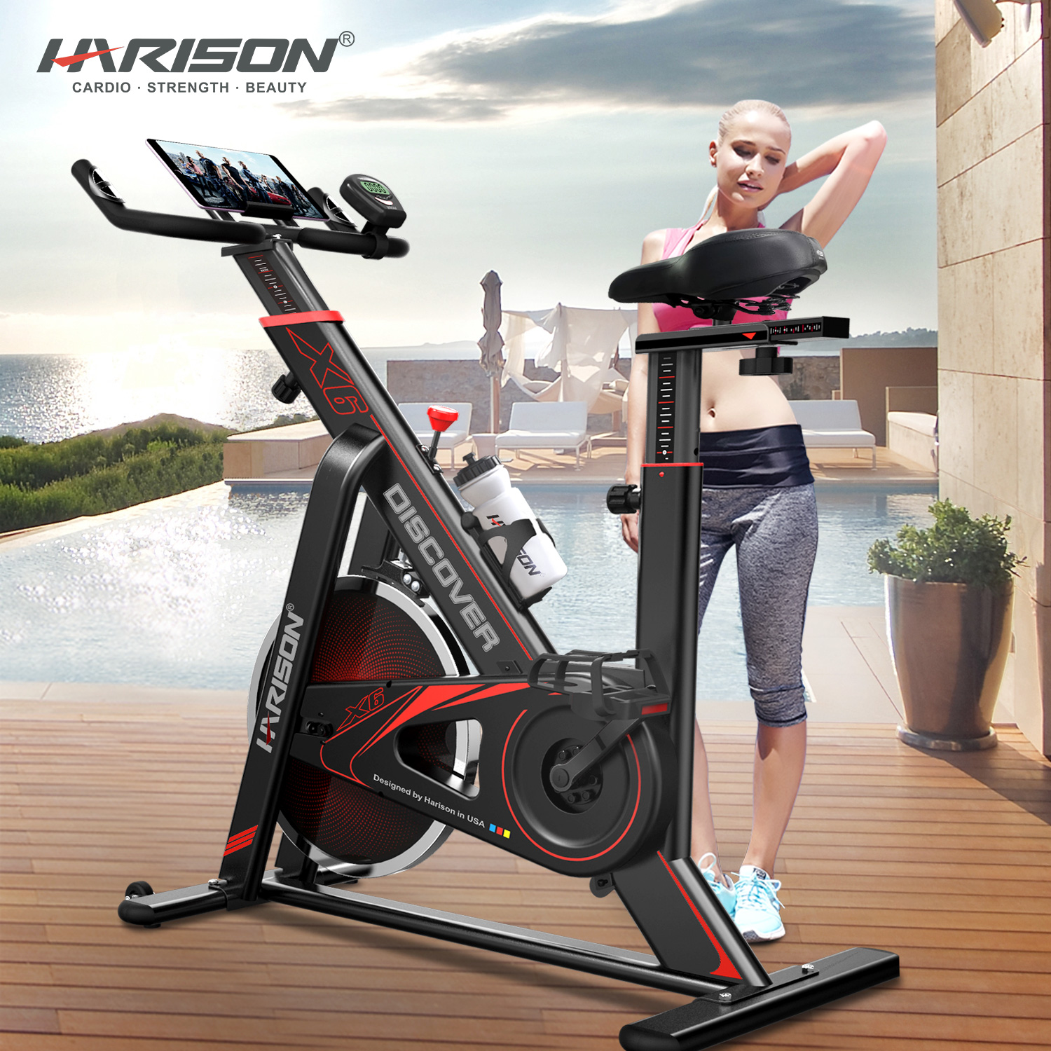 harison pro indoor cycling bike