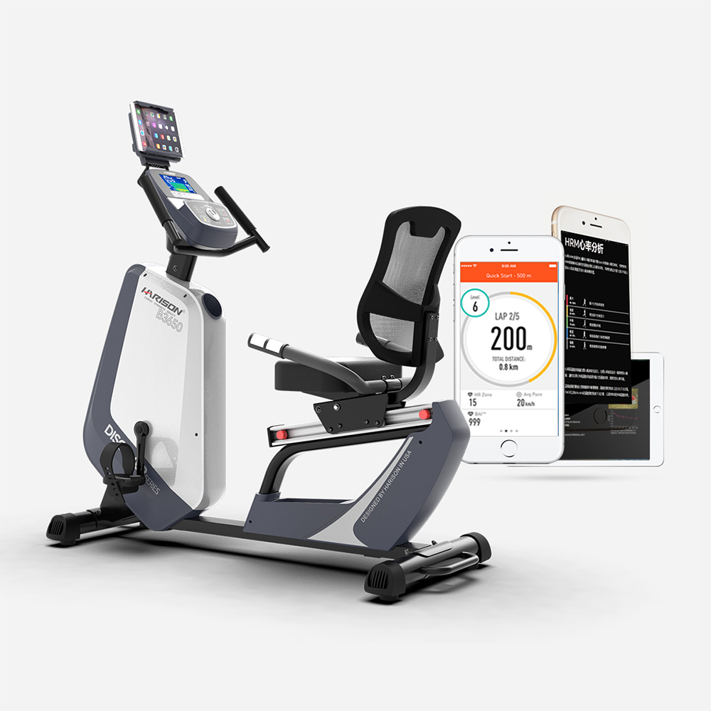 HARISON B3650 Commercial Used Level Recumbent Bike Treadmill