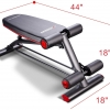 Weight bench harison fitness HARISON 408 Multi-function Power Tower with Bench Home Gym Exercise Equipment with adjustable height