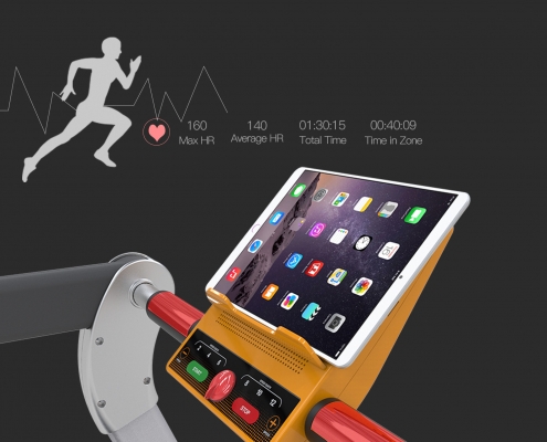 HOME Folding Treadmill Installation-free Running Machine