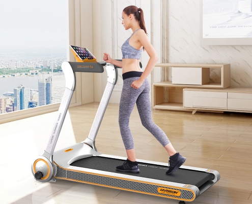 HOME Folding Treadmill Installation-free Running Machine