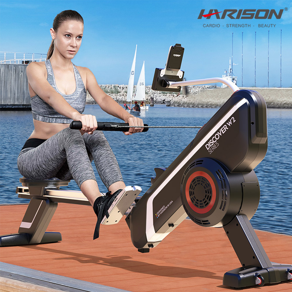 Rowing Machine harison fitness sale home use gym equipment