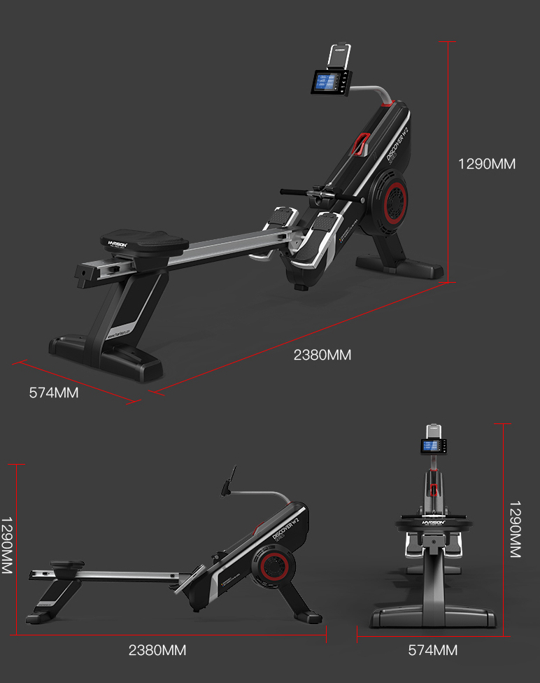 Rowing Machine harison fitness sale home use gym equipment