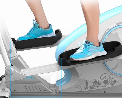 Mini Elliptical Machine Trainer for Home Workout harison fitness