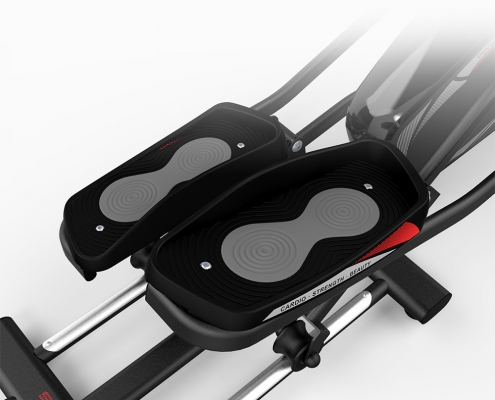 Electromagnetic Elliptical Trainer For Home