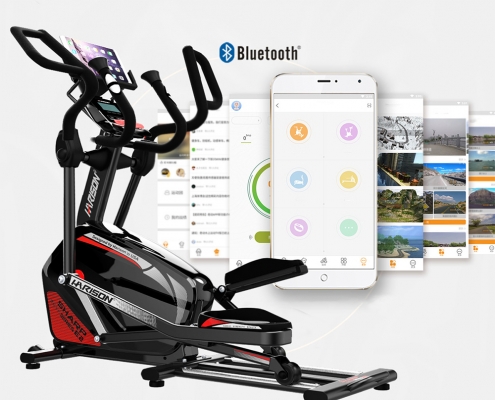 Electromagnetic Elliptical Trainer For Home