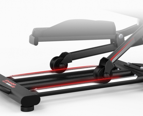 Electromagnetic Elliptical Trainer For Home