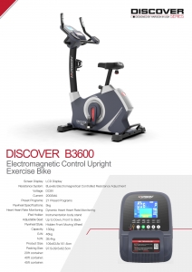 HARISON Luxury Commercial Electromagnetical Resistance Upright Exercise Bike B3700Track