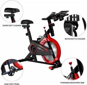 HARISON X4 Exercise Stationary Bike Silent Exercise Equipment for Cardio Workout