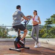 b7 upright exercise bike