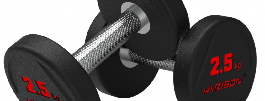 HARISON Eco-Friendly Rubber Dumbbells