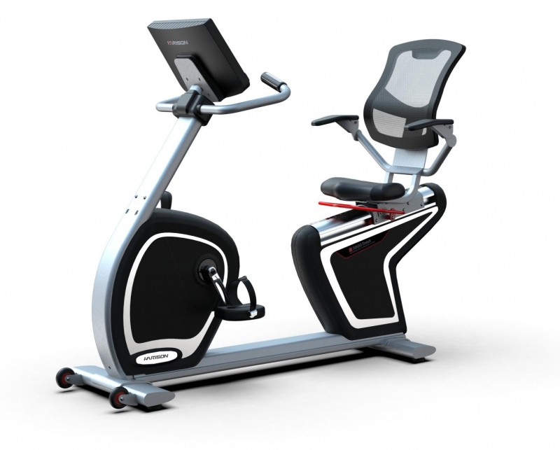 HR R3800Track Luxury Commercial EMS Electromagnetic Recumbent Exercise Bike