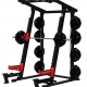Multi-functional squat rack