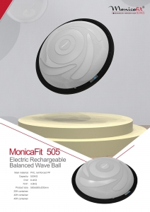MonicaFit 505 Electric Rechargeable Balanced Wave Ball