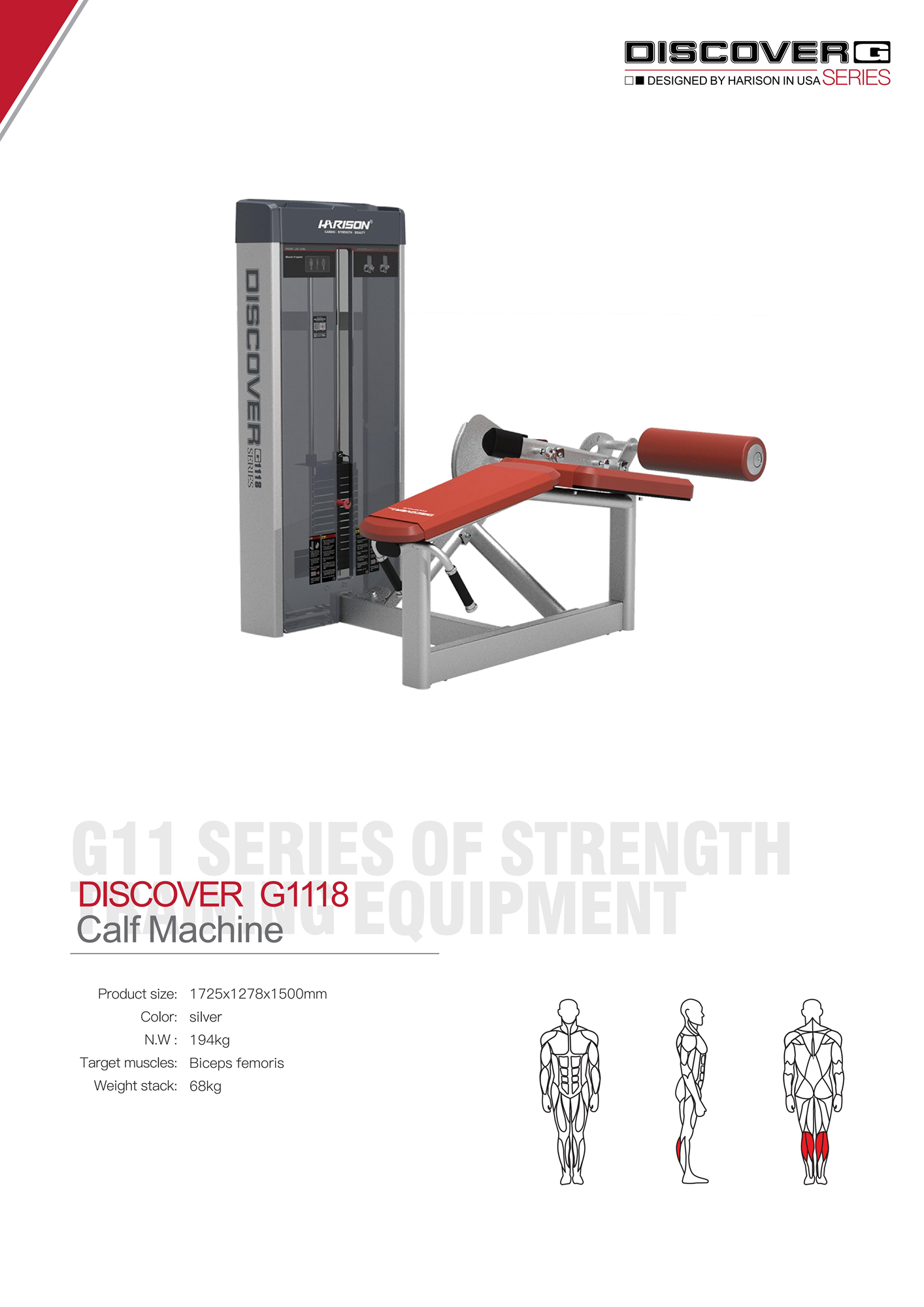 DISCOVER G1118 Calf Machine