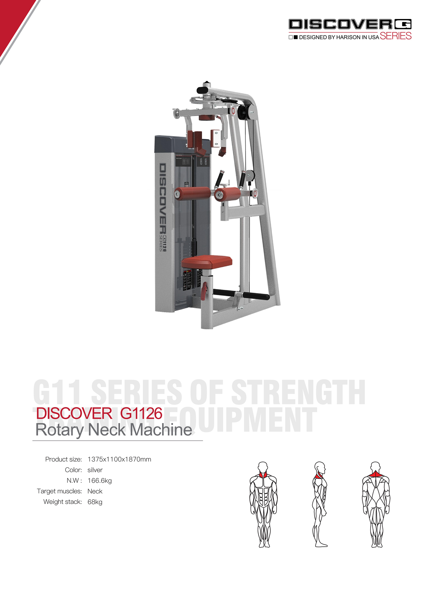DISCOVER G1126 Rotary Neck Machine
