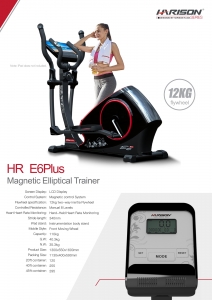 HR E6Plus Magnetic Elliptical Trainer