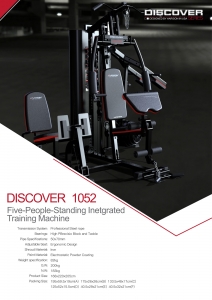 DISCOVER 1052 Five-People-Standing Inetgrated Training Machine