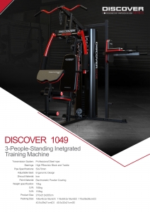 3-People-Standing Inetgrated Training Machine