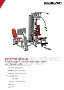 Multi-functional Trainning Machine