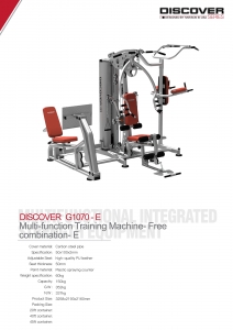 DISCOVER G1070-D Multi-functional Trainning Machine