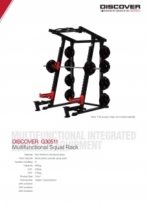 Multi-functional squat rack