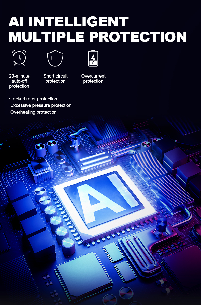 Harison massage gun smart chip