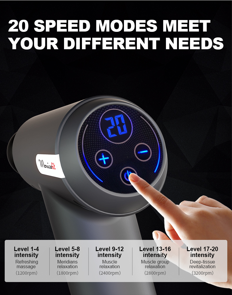 20 speeds to choose from