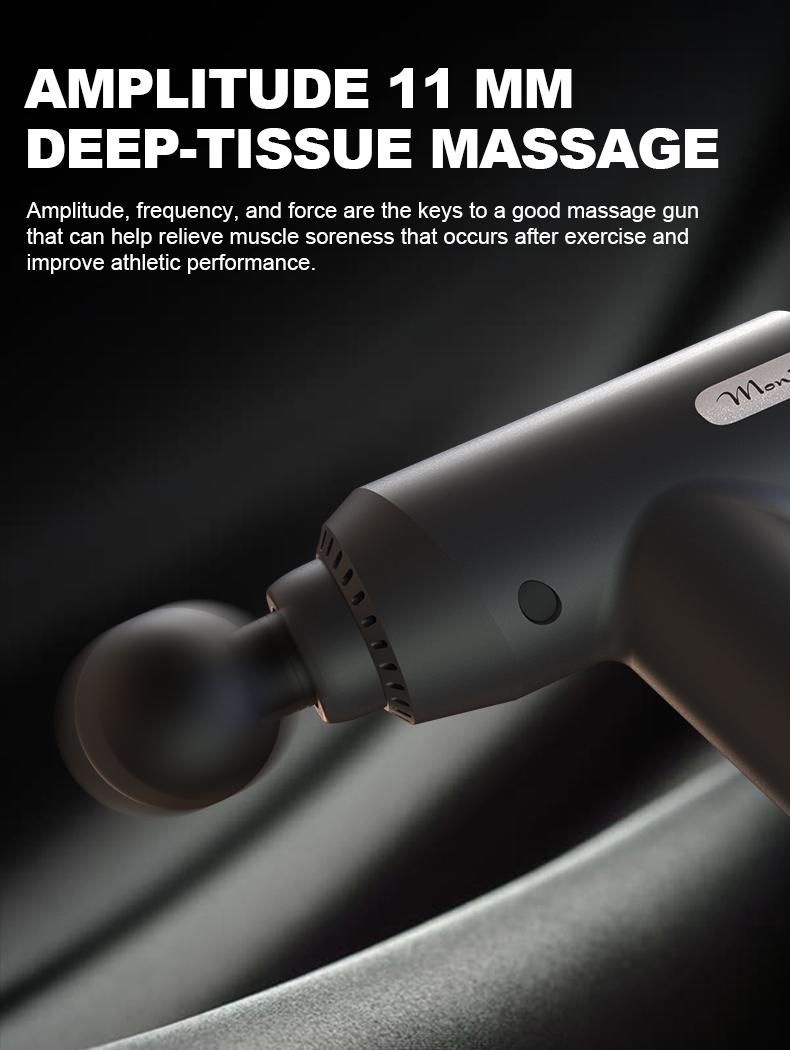 Fascia gun amplitude strength