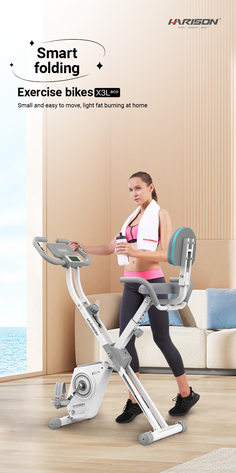 foldable exercise bike