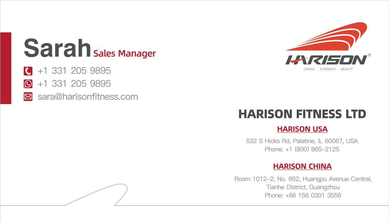 Sarah business card