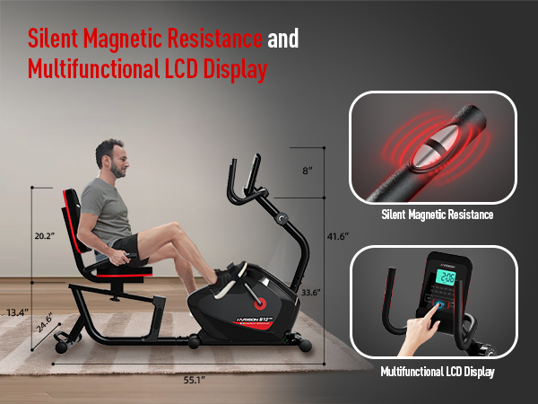 Multifunctional LCD Display & Heart Rate Monitoring