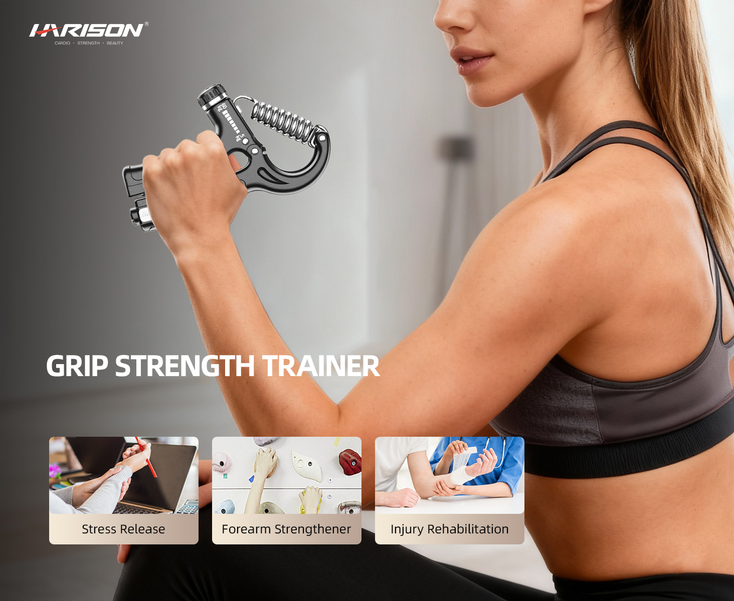 Grip strength trainer