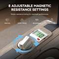 8 Levels Adjustable Magnetic Resistance System